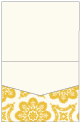 Morocco Yellow Pocket Invitation Style C1 (4 1/4 x 5 1/2) 10/Pk