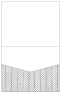 Oblique Grey Pocket Invitation Style C1 (4 1/2 x 5 1/2) 10/Pk
