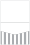 Lineation Grey Pocket Invitation Style C1 (4 1/2 x 5 1/2) 10/Pk
