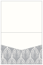 Glamour Grey Pocket Invitation Style C1 (4 1/2 x 5 1/2) 10/Pk