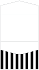 Lineation Black Pocket Invitation Style C4 (5 1/4 x 7 1/4) - 10/Pk