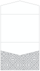 Maze Grey Pocket Invitation Style C4 (5 1/4 x 7 1/4) - 10/Pk