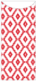 Rhombus Red Jacket Invitation Style A1 (4 x 9) - 10/Pk