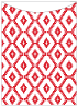 Rhombus Red Jacket Invitation Style A2 (5 1/8 x 7 1/8) - 10/Pk