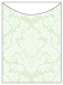 Floral Green Tea Jacket Invitation Style A4 (3 3/4 x 5 1/8) - 10/Pk