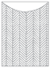 Oblique Grey Jacket Invitation Style A4 (3 3/4 x 5 1/8) - 10/Pk