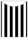 Lineation Black Jacket Invitation Style A4 (3 3/4 x 5 1/8) - 10/Pk
