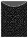 Maze Noir Jacket Invitation Style A4 (3 3/4 x 5 1/8) - 10/Pk