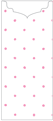 Polkadot Pink Jacket Invitation Style C1 (4 x 9) - 10/Pk