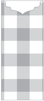 Gingham Grey Jacket Invitation Style C1 (4 x 9) - 10/Pk
