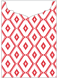 Rhombus Red Jacket Invitation Style C2 (5 1/8 x 7 1/8) - 10/Pk