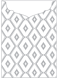 Rhombus Grey Jacket Invitation Style C2 (5 1/8 x 7 1/8) - 10/Pk
