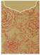 Rose Hena Jacket Invitation Style C2 (5 1/8 x 7 1/8) - 10/Pk