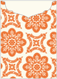 Morocco Copper Jacket Invitation Style C2 (5 1/8 x 7 1/8) - 10/Pk