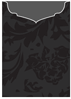 Renaissance Noir Jacket Invitation Style C2 (5 1/8 x 7 1/8)