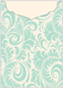 Nature Mellow Blue Jacket Invitation Style C2 (5 1/8 x 7 1/8) - 10/Pk