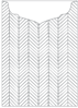 Oblique Grey Jacket Invitation Style C2 (5 1/8 x 7 1/8) - 10/Pk