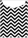 Chevron B&W Jacket Invitation Style C2 (5 1/8 x 7 1/8) - 10/Pk