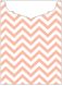 Chevron Ginger Jacket Invitation Style C2 (5 1/8 x 7 1/8) - 10/Pk