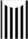 Lineation Black Jacket Invitation Style C2 (5 1/8 x 7 1/8) - 10/Pk