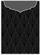 Glamour Noir Jacket Invitation Style C2 (5 1/8 x 7 1/8) - 10/Pk