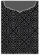Maze Noir Jacket Invitation Style C2 (5 1/8 x 7 1/8) - 10/Pk