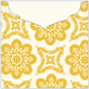Morocco Yellow Jacket Invitation Style C3 (5 5/8 x 5 5/8) - 10/Pk