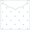 Polkadot Baby Blue Jacket Invitation Style C3 (5 5/8 x 5 5/8) - 10/Pk