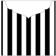 Lineation Black Jacket Invitation Style C3 (5 5/8 x 5 5/8) - 10/Pk