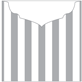 Lineation Grey Jacket Invitation Style C3 (5 5/8 x 5 5/8)