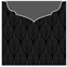 Glamour Noir Jacket Invitation Style C3 (5 5/8 x 5 5/8) - 10/Pk