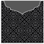 Maze Noir Jacket Invitation Style C3 (5 5/8 x 5 5/8) - 10/Pk