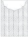 Oblique Grey Jacket Invitation Style C4 (3 3/4 x 5 1/8) - 10/Pk