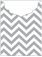 Chevron Pewter Jacket Invitation Style C4 (3 3/4 x 5 1/8) - 10/Pk