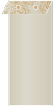 Rose Bronze Layer Invitation Cover (3 7/8 x 9 1/4) - 25/Pk