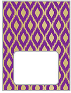 Indonesia Purple Place Card 3 x 4 - 25/Pk
