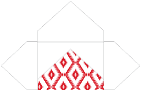 Rhombus Red Pochette Style A4 (5 1/8 x 7 1/8) - 10/Pk