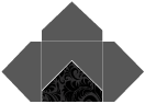 Nature Black Pochette Style A5 (5 1/2 x 5 1/2) - 10/Pk