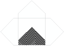 Zig Zag Black & White Pochette Style A5 (5 1/2 x 5 1/2) - 10/Pk