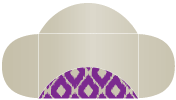 Indonesia Purple Pochette Style B2 (5 1/2 x 8 1/2) - 10/Pk