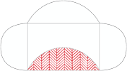 Oblique Red Pochette Style B2 (5 1/2 x 8 1/2) - 10/Pk