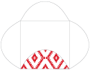 Rhombus Red Pochette Style B4 (5 7/8 x 5 7/8) - 10/Pk