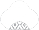 Rhombus Grey Pochette Style B4 (5 7/8 x 5 7/8) - 10/Pk