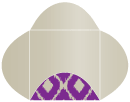 Indonesia Purple Pochette Style B4 (5 7/8 x 5 7/8) - 10/Pk