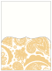 Paisley Gold Pocket Card 5 1/4 x 7 1/4 - 10/Pk