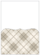 Tartan Grey Pocket Card 5 1/4 x 7 1/4 - 10/Pk