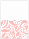 Peacock Rosa Pocket Card 5 1/4 x 7 1/4 - 10/Pk