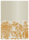 Rose Bronze Pocket Card 5 1/4 x 7 1/4 - 10/Pk