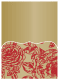 Rose Hena Pocket Card 5 1/4 x 7 1/4 - 10/Pk