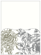 Rose Silver Pocket Card 5 1/4 x 7 1/4 - 10/Pk